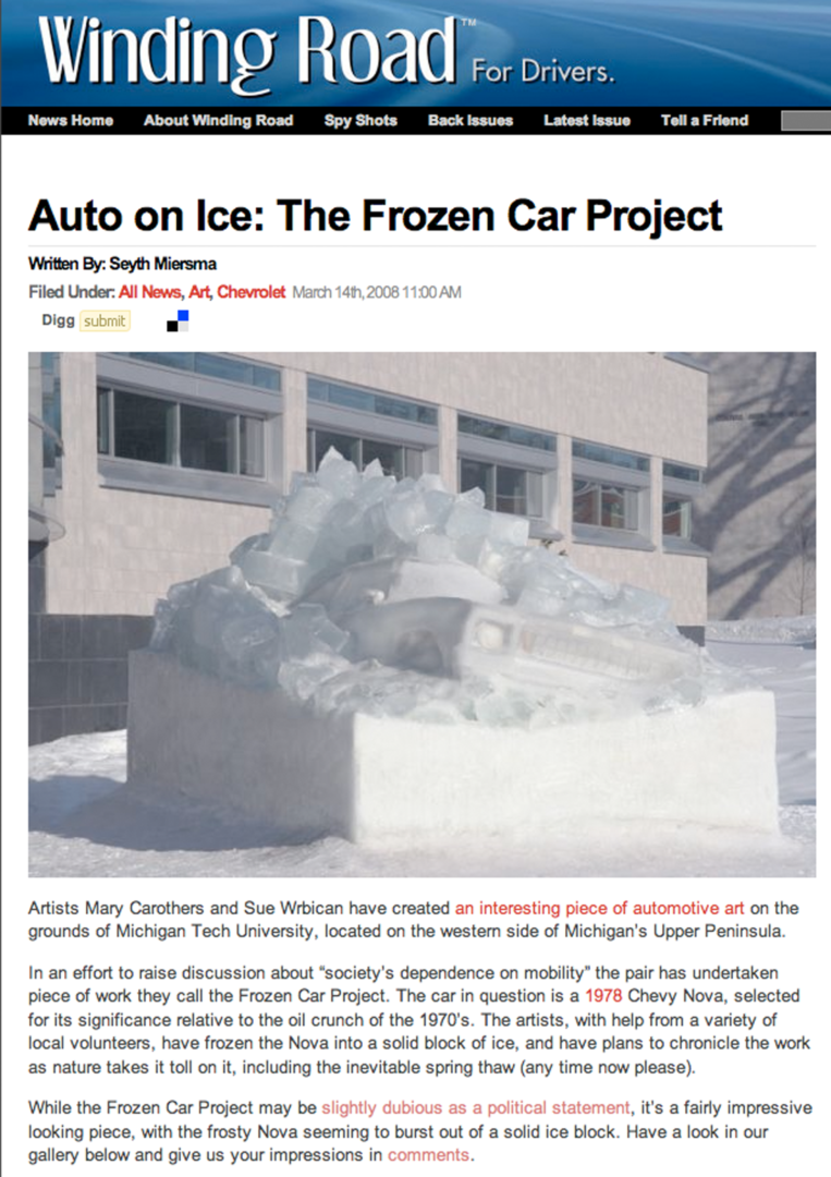 The Frozen Car